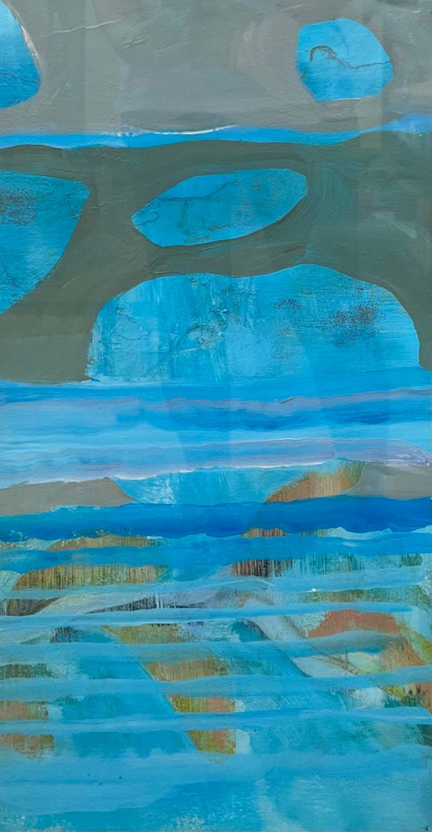 Blue Cadence by Shobha Jetmalani 