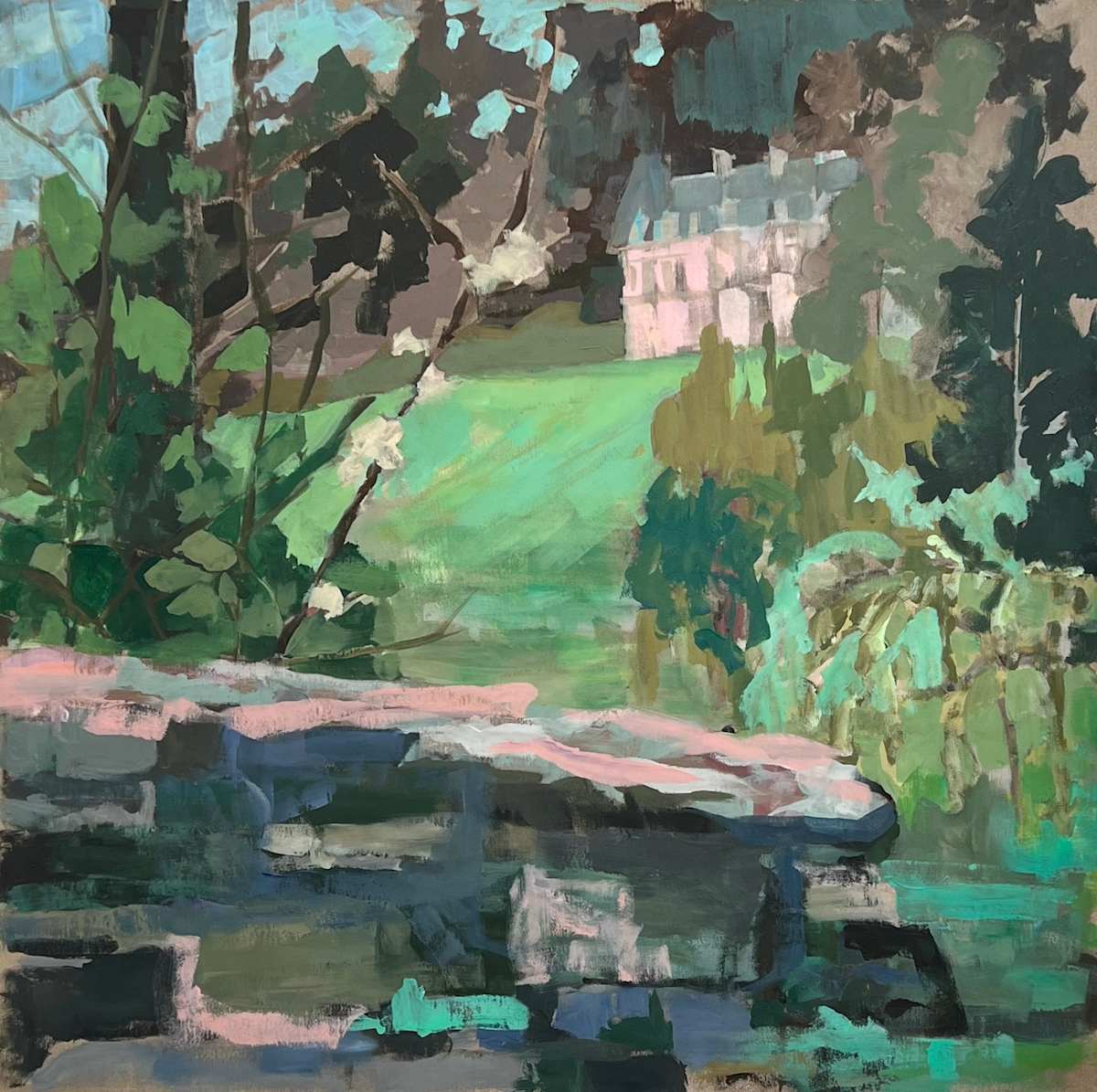 Springtime Shimmer by Shobha Jetmalani 