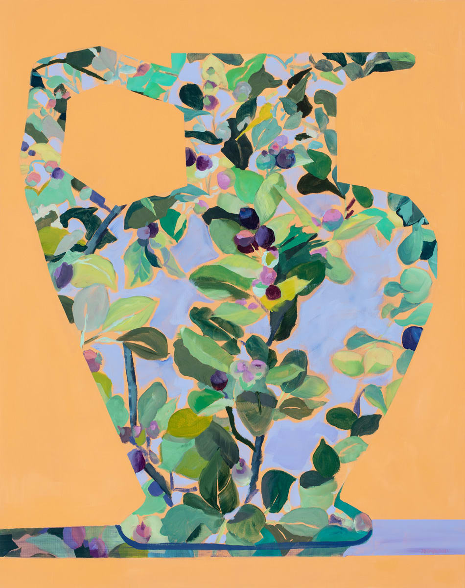 Huckleberry Jug by Shobha Jetmalani 