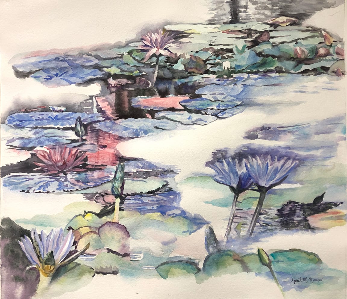 A Splash of Monet by April Rimpo 