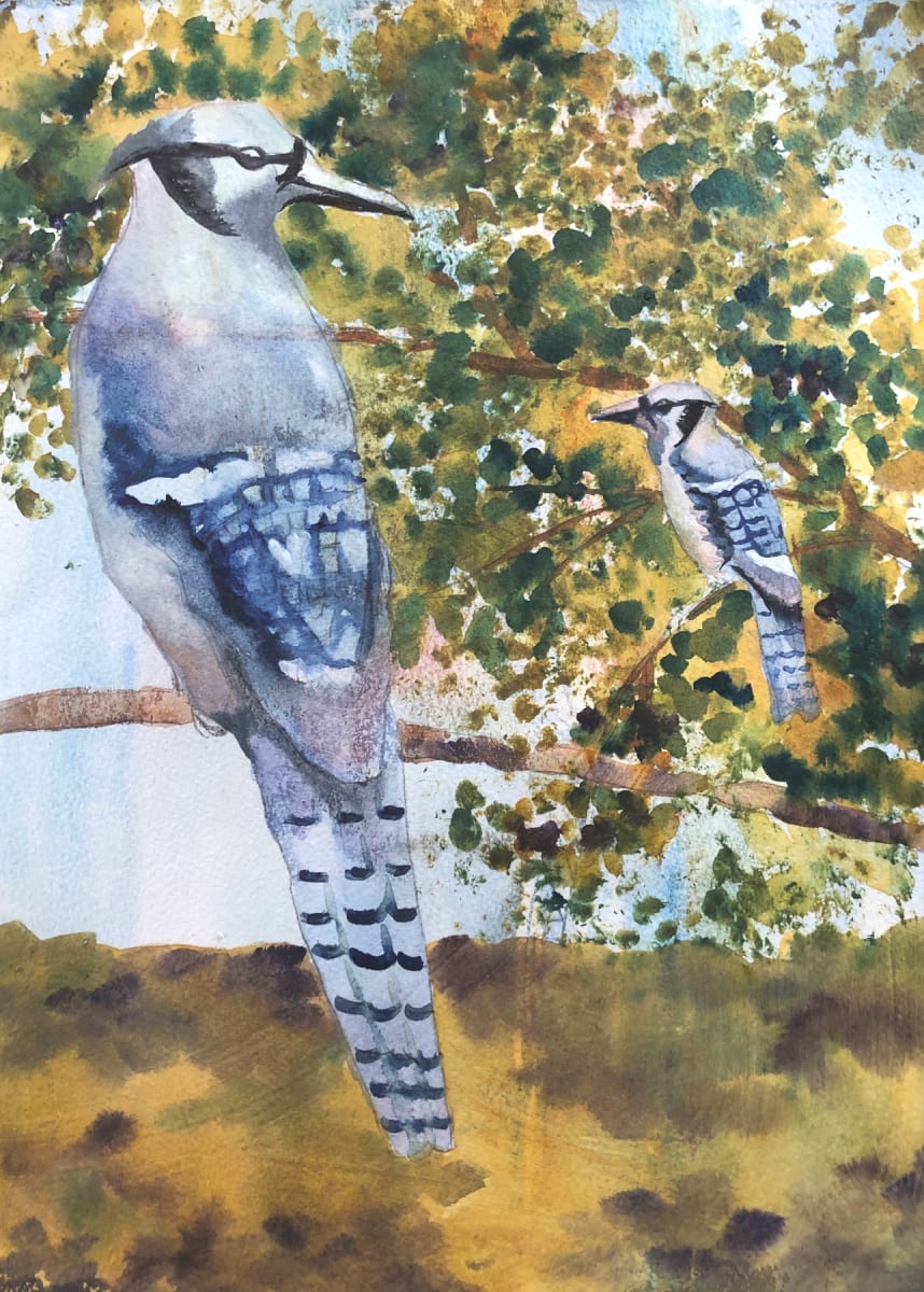 Blue Jays by April Rimpo 