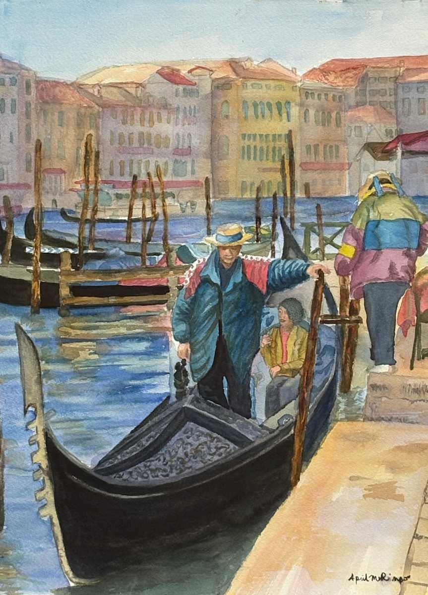 Gondoliers by April Rimpo 