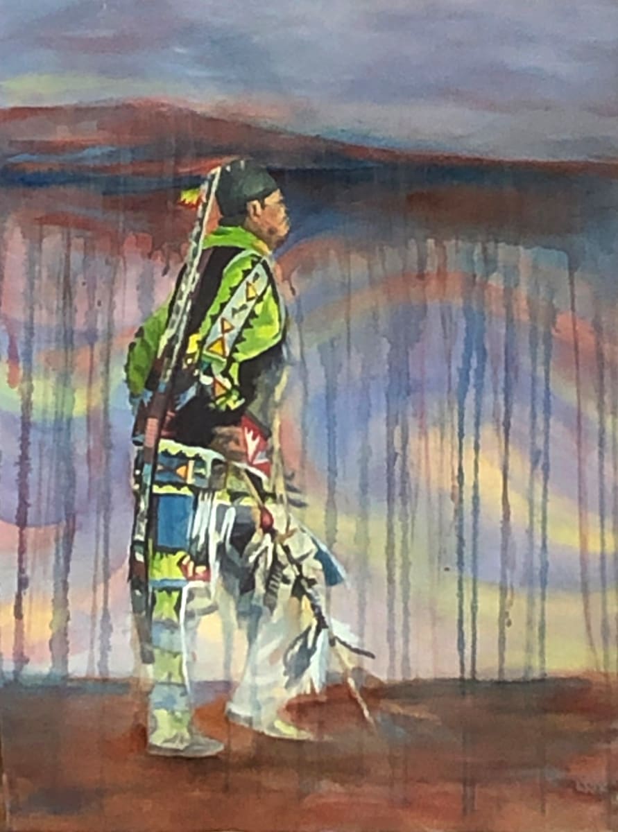 Lakota Dancer by April Rimpo 
