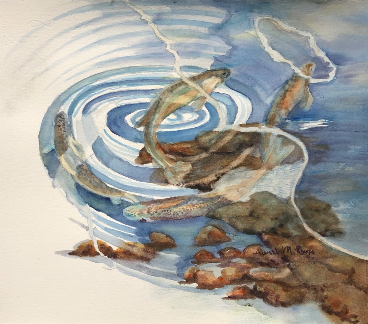River Life  Image: Watercolor