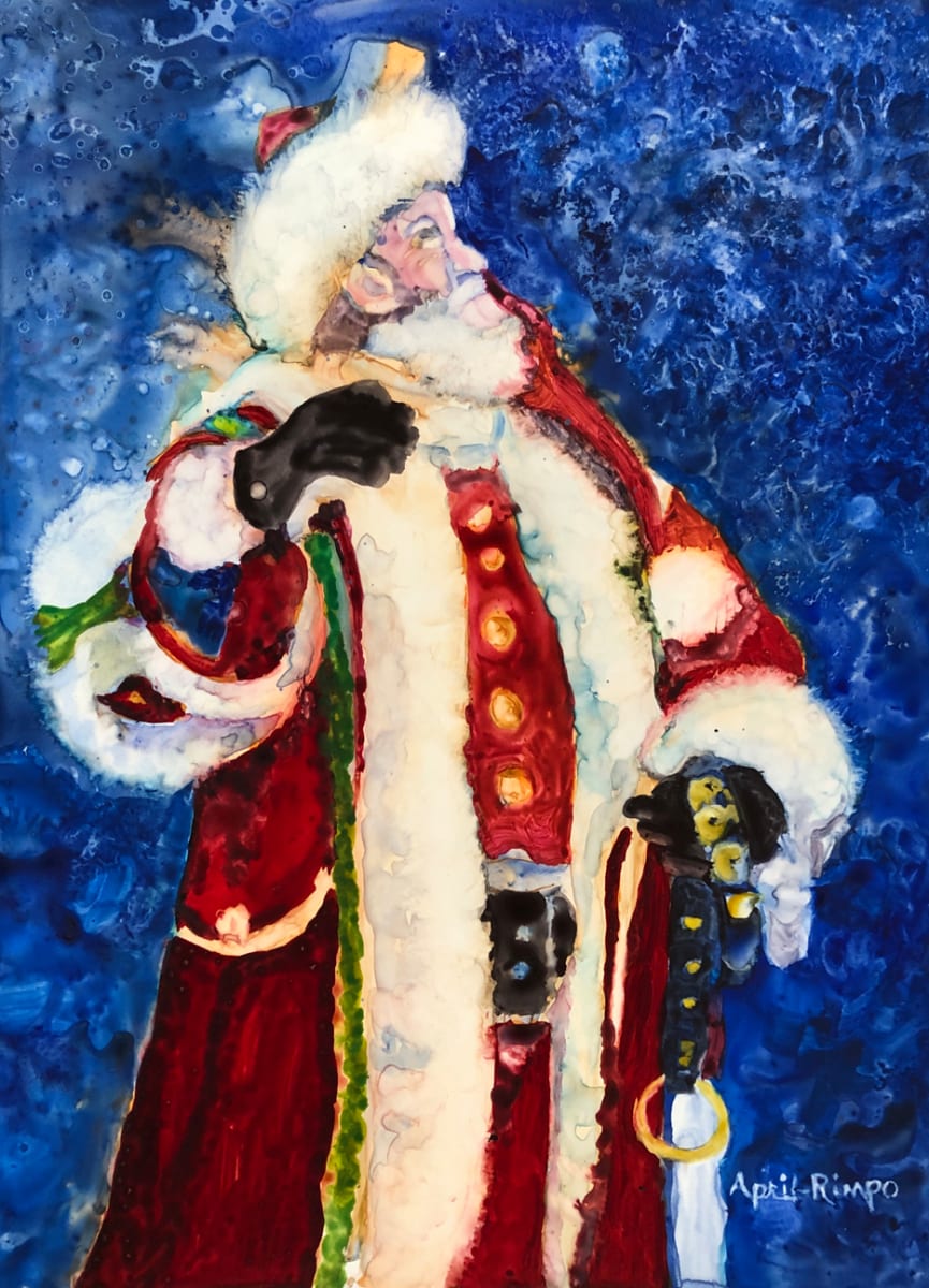 Santa's Cheer by April Rimpo 