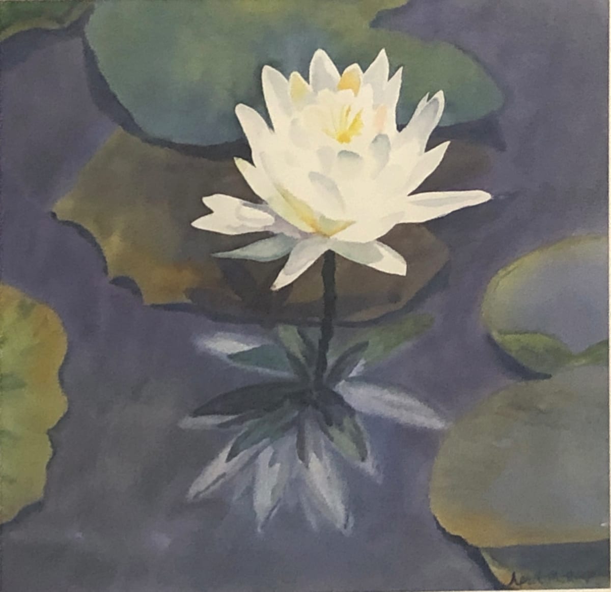 Waterlily Reflection by April Rimpo 