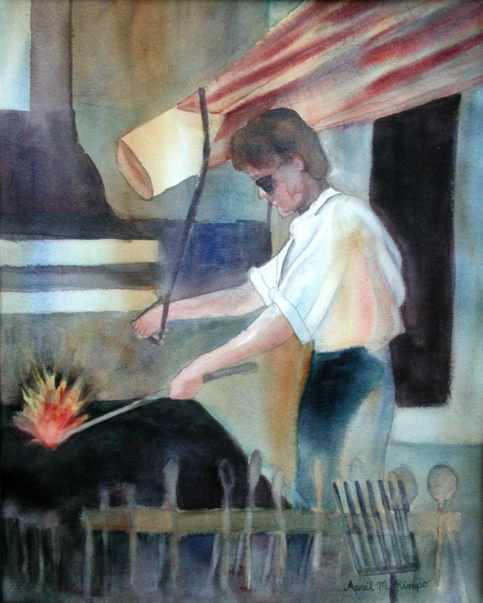 The Blacksmith by April Rimpo, Image 1.