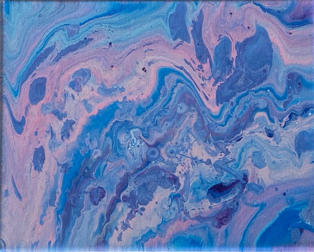 Purple Sea 2/3 by Jenni Baxter 