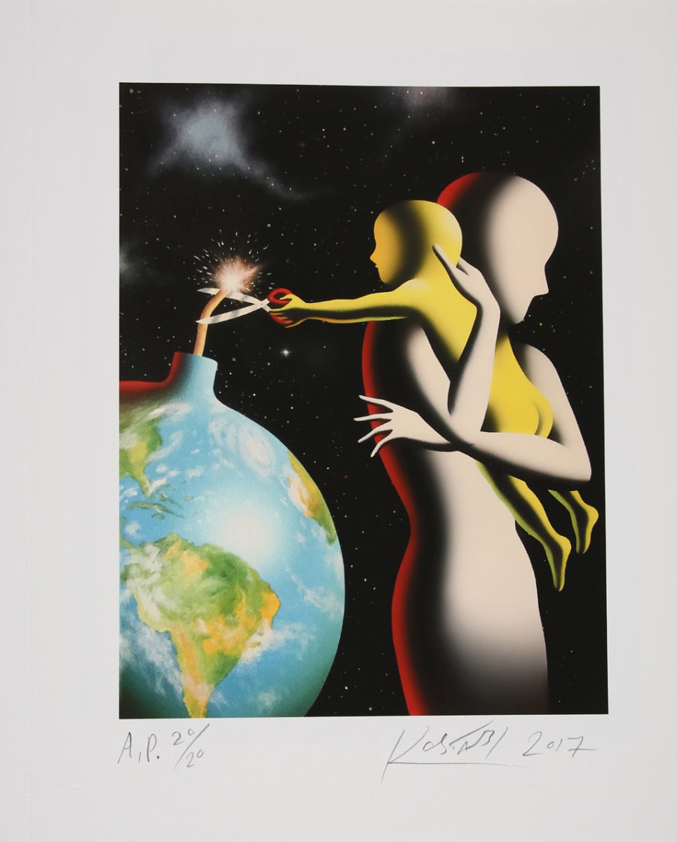 The only hope by Mark Kostabi 