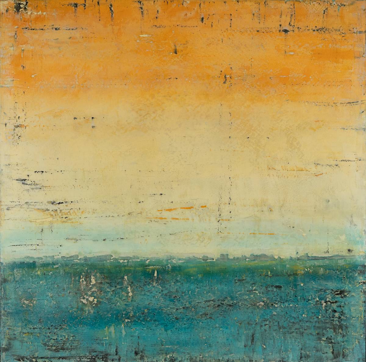 Umi suiro (Channel) by Bernard Weston 