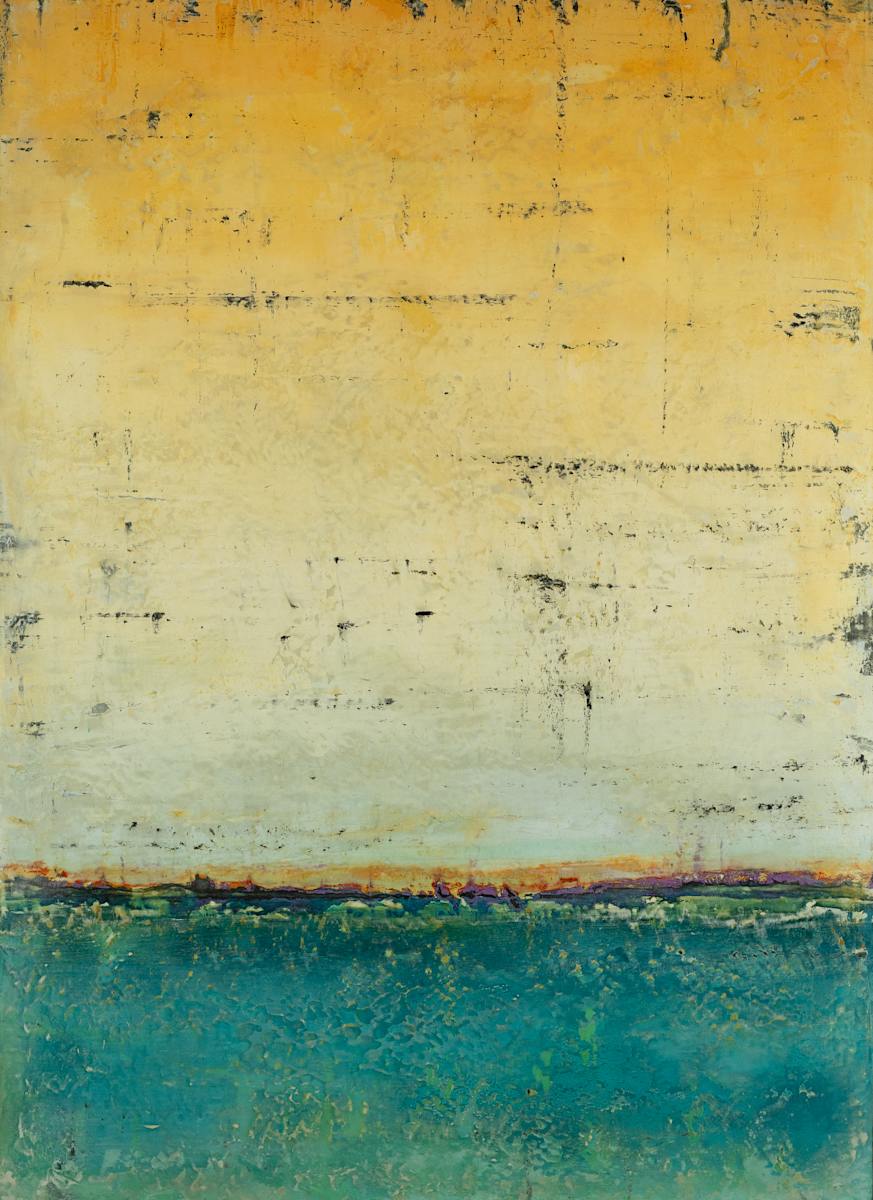 Bouhatei (Seawall) by Bernard Weston 