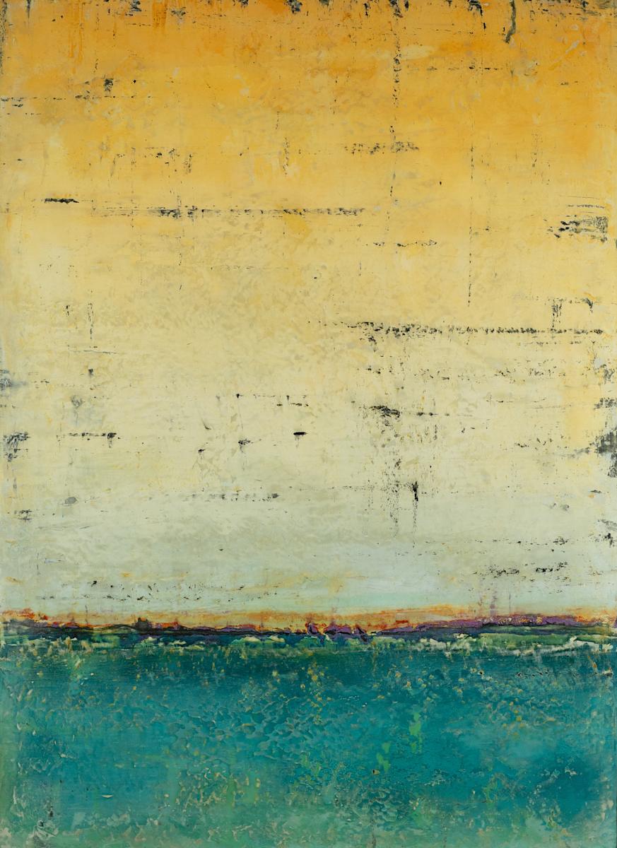 Bouhatei (Seawall) by Bernard Weston, Image 1.