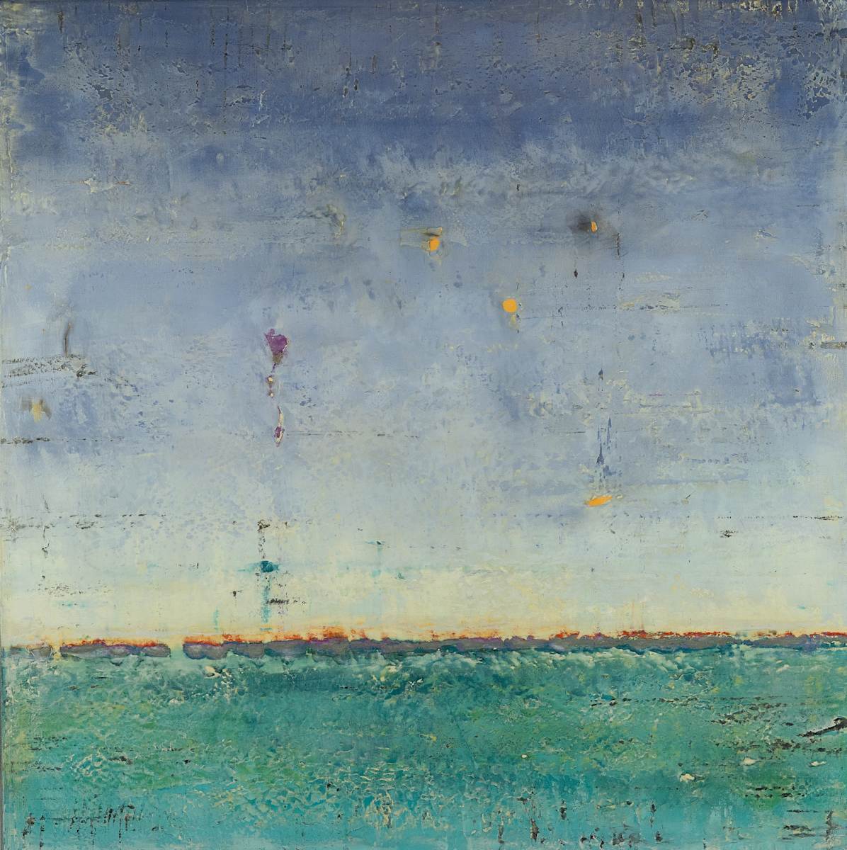 Yan (Weir) by Bernard Weston 