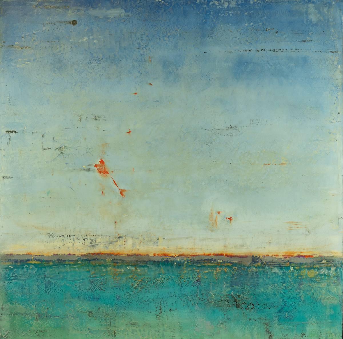 Ushi no nagare (Tideway) by Bernard Weston 