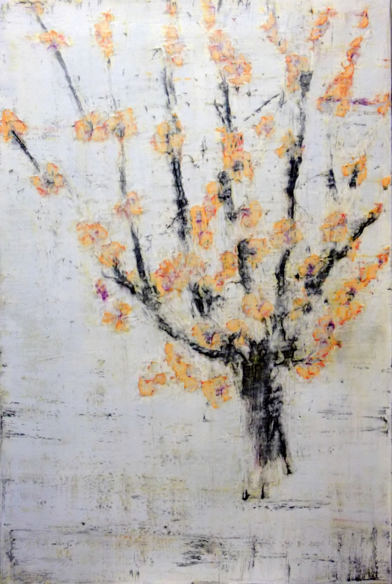 Marumero No Ki (Quince Tree) by Bernard Weston 