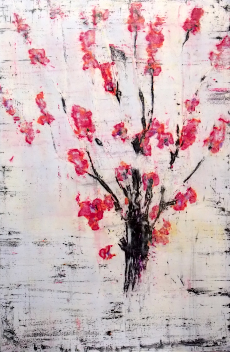 Hirahira hana (Fluttering Blossoms) by Bernard Weston 