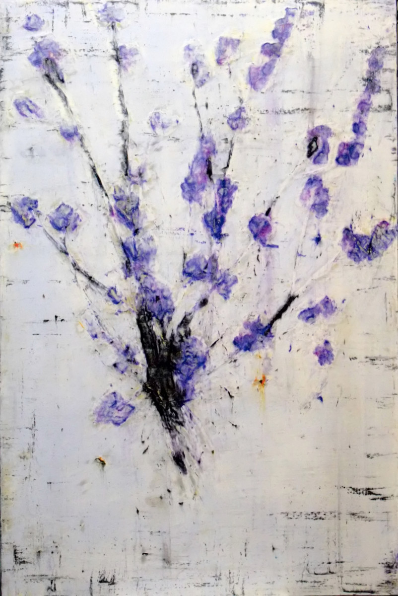 San Hachi (Three Bees) by Bernard Weston 