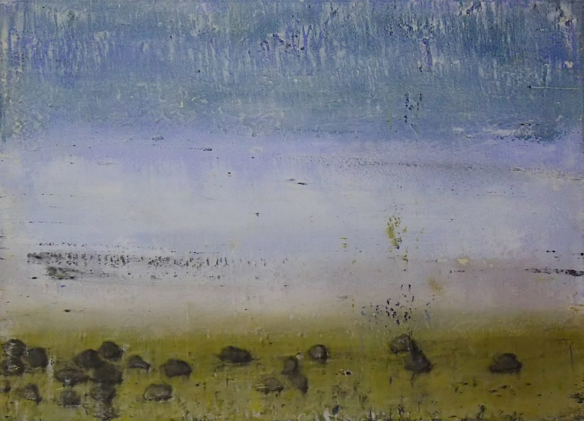 Ushi (Cows) by Bernard Weston 