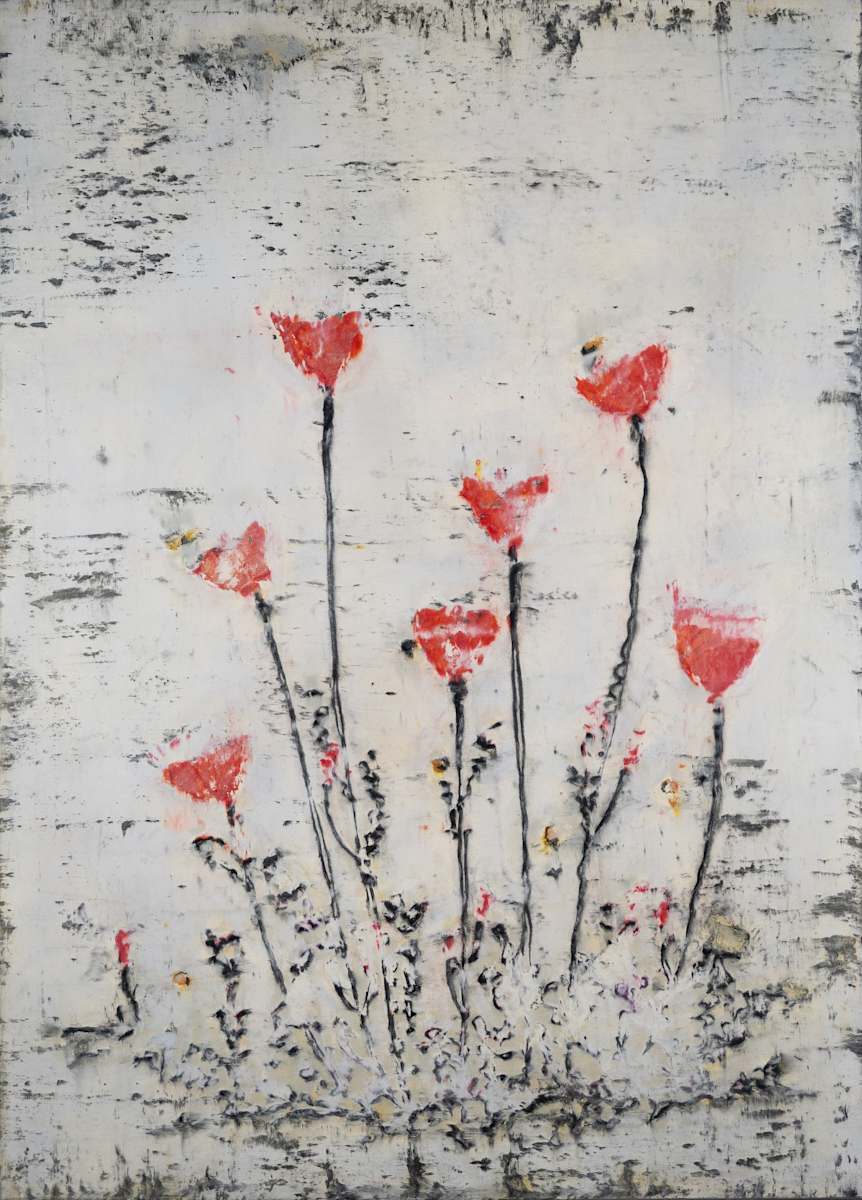 Sebon Maruhanabachi (Seven Bumblebees) by Bernard Weston, Image 1.