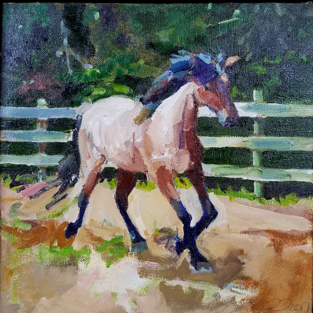 Marsh Tacky Horse by Rachel Catlett 