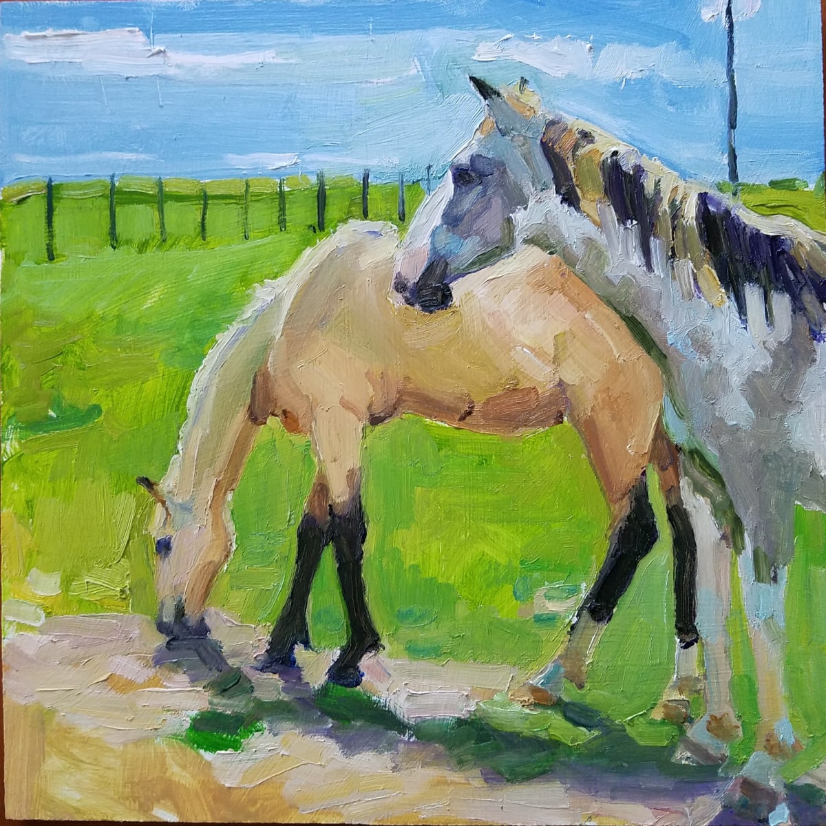 Choctaw Ponies by Rachel Catlett 
