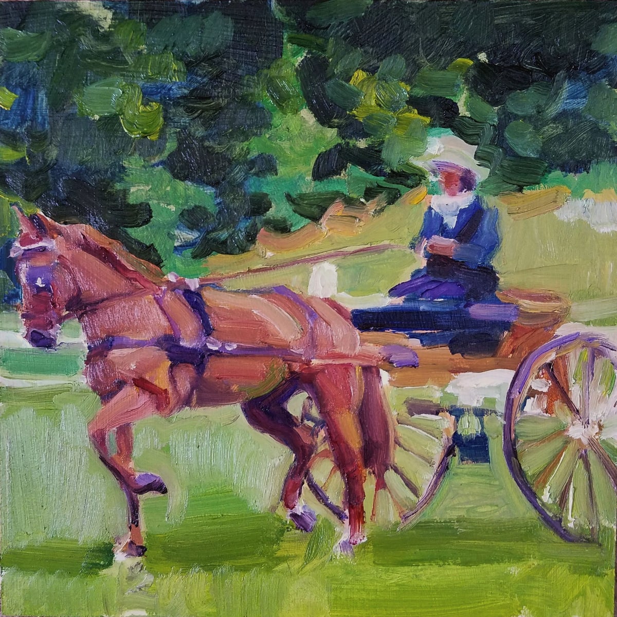 Hackney Horse by Rachel Catlett 