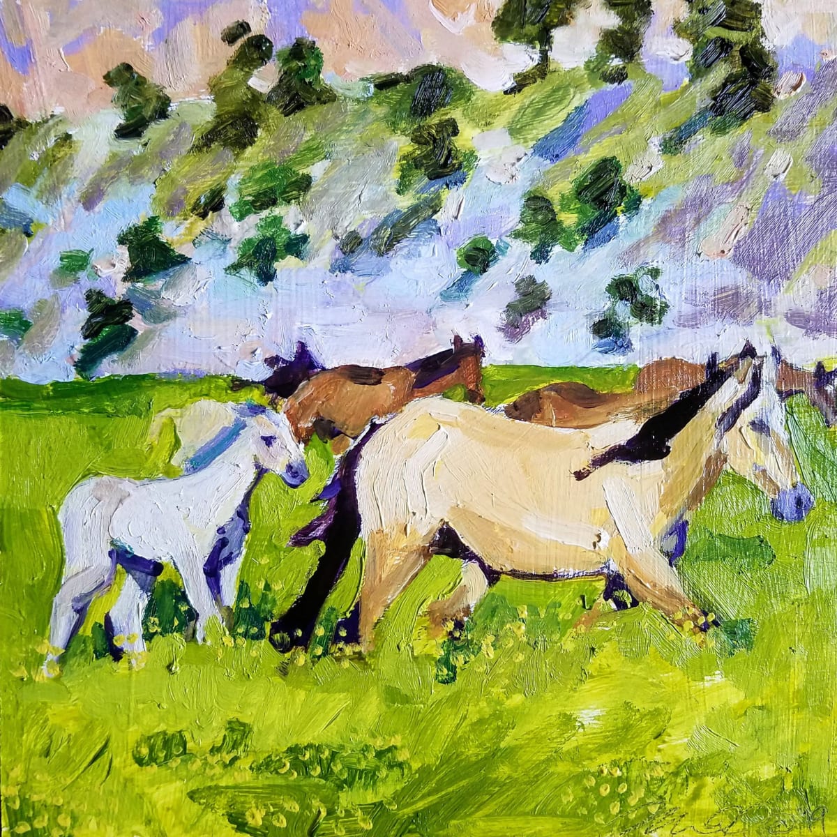 Sulphur Horses by Rachel Catlett 