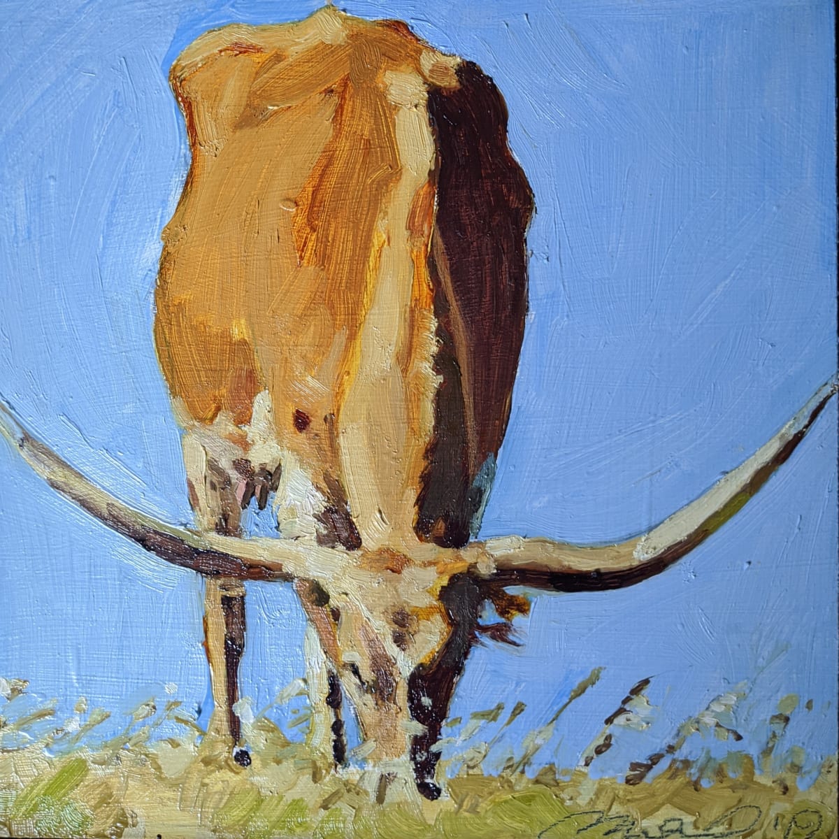 Texas Longhorn by Rachel Catlett 