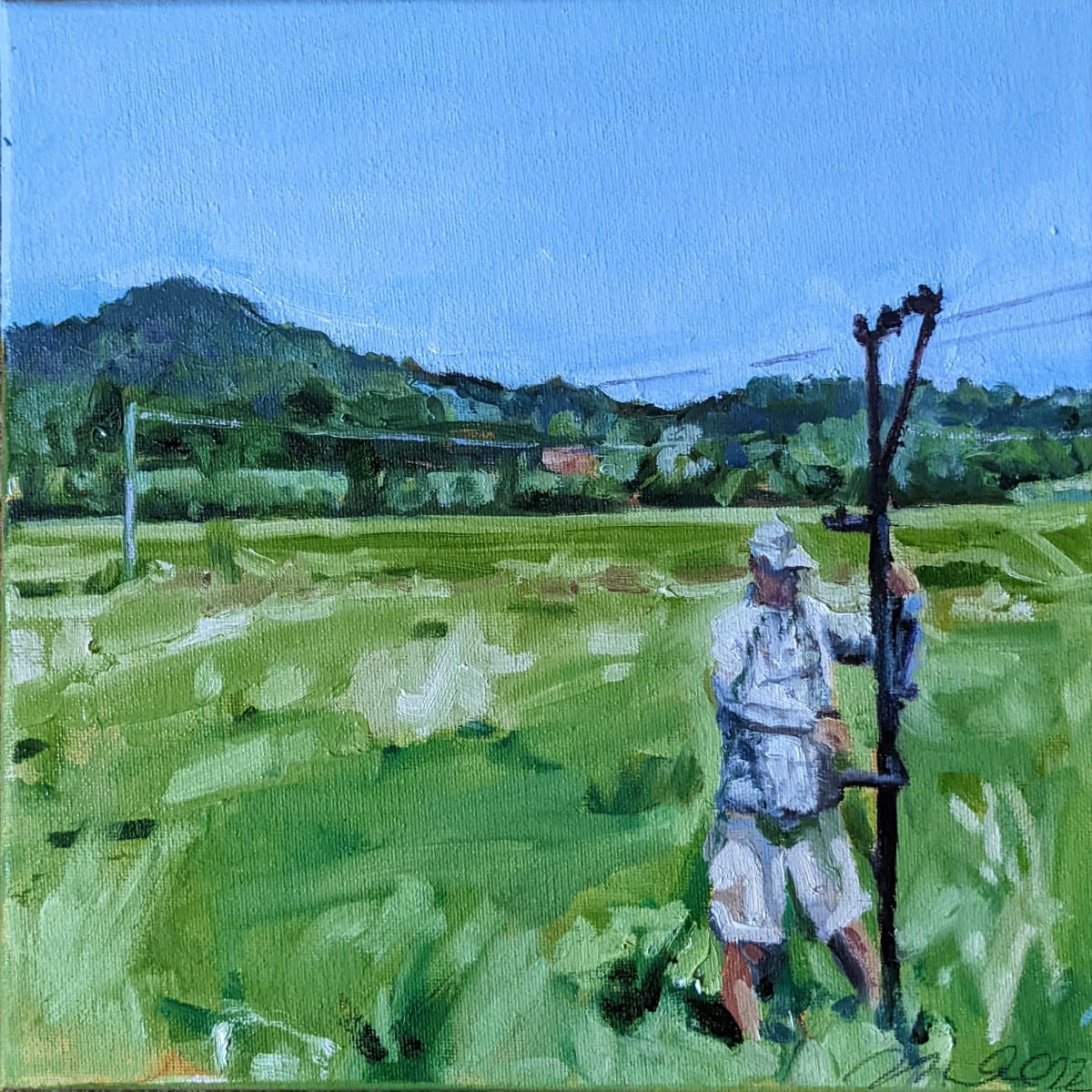 Abe Collins, Collins Grazing, Landstream, VT by Rachel Catlett 