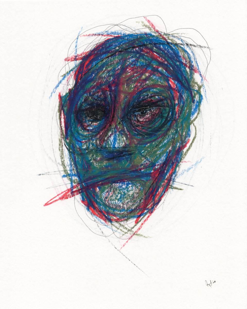 Empty Face (Exhausted) by Jonathan Canady 