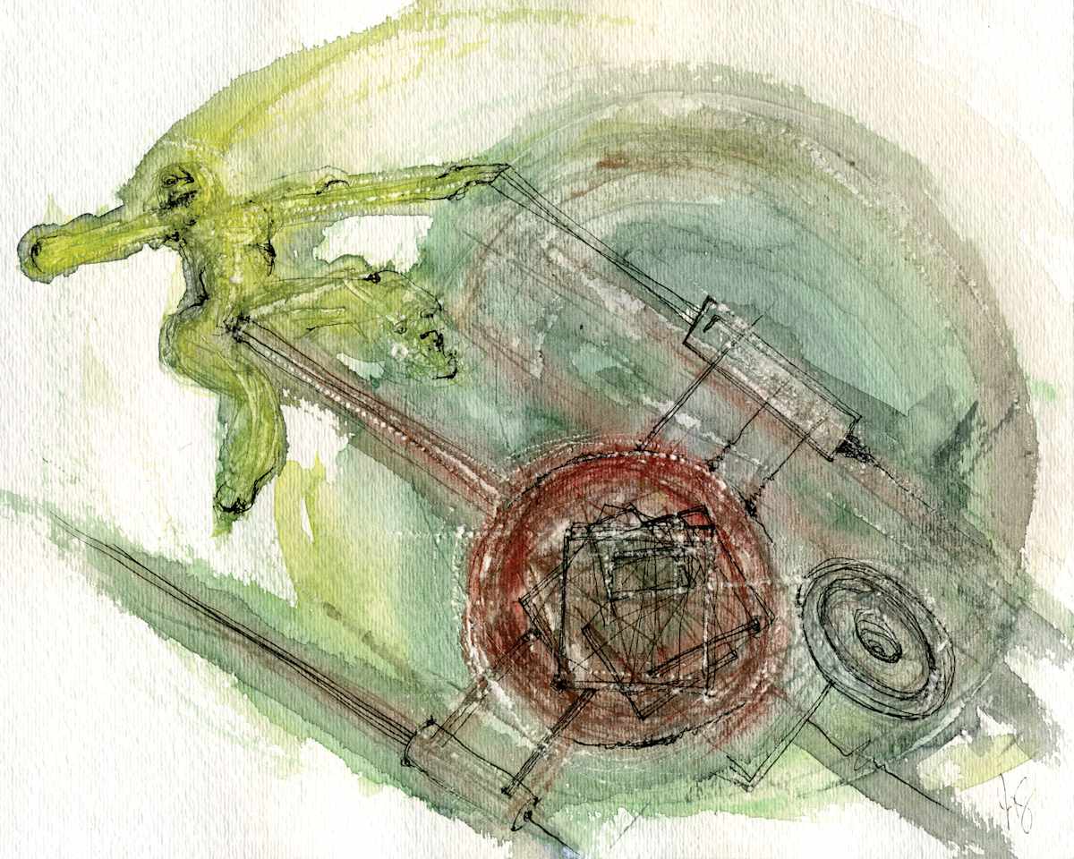 Sequelae 1 by Jonathan Canady  Image: 300dpi scan. There is a 600dpi one somewhere.