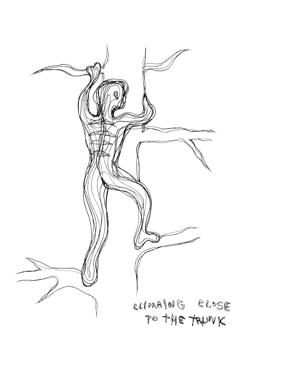 Climbing Close to the Trunk by Jonathan Canady 