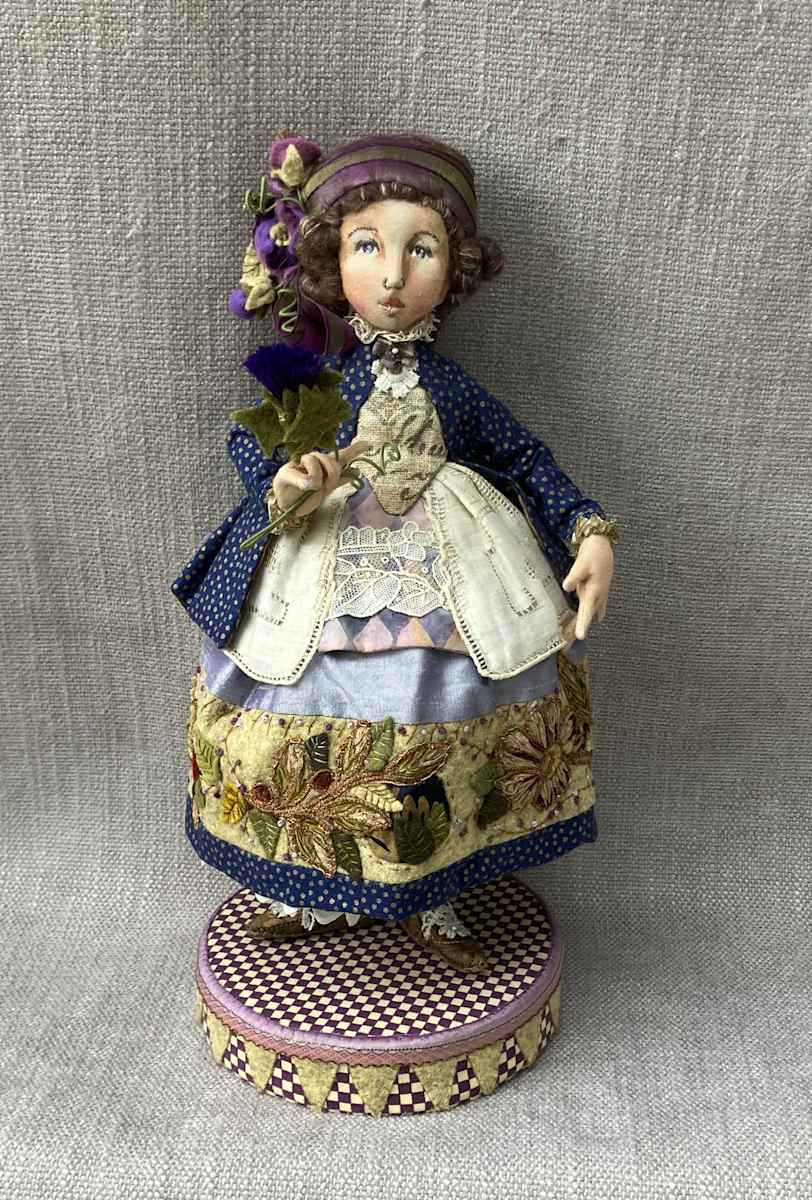 Rhapsody in Lavender by Christine Shively Benjamin  Image: Full front view