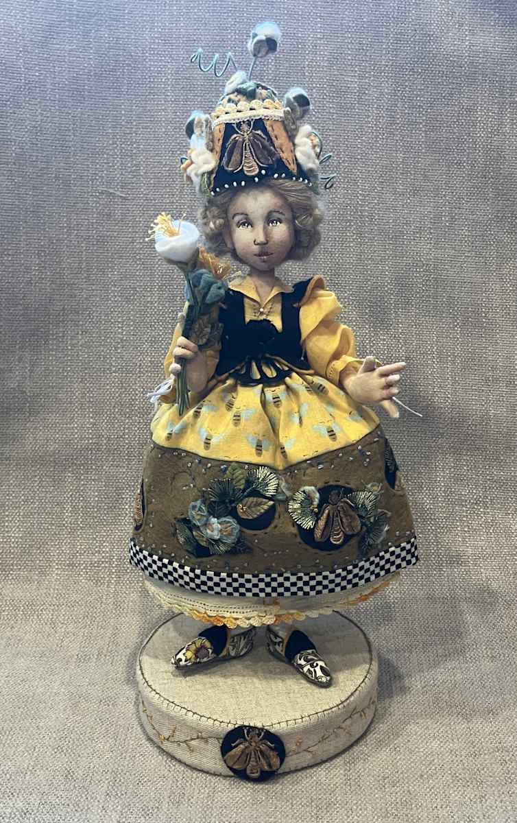 A Bee In Her Bonnet by Christine Shively Benjamin  Image: Full Front View