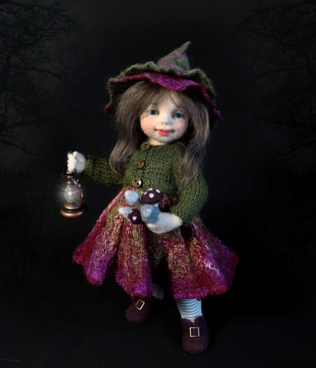 Witch Morticia by Anna Potapova 