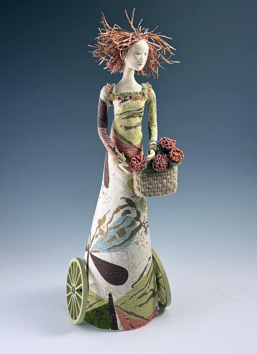 The Gatherer by Cindee Moyer 