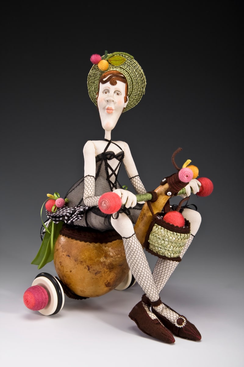 Shopping at the Farmer's Market by Lesley Keeble 