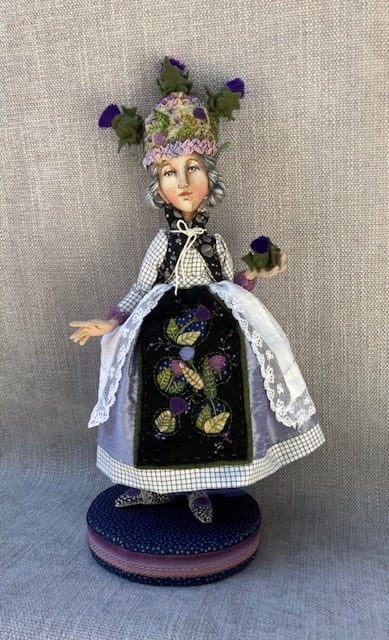 Thistle Maiden by Christine Shively Benjamin  Image: Full View