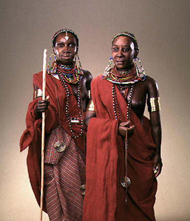 Maasai Mothers by Jodi and Richard Creager 