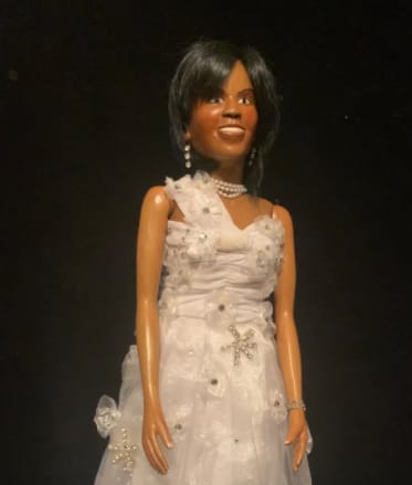 Michelle Obama   OOAK by Floyd Bell 