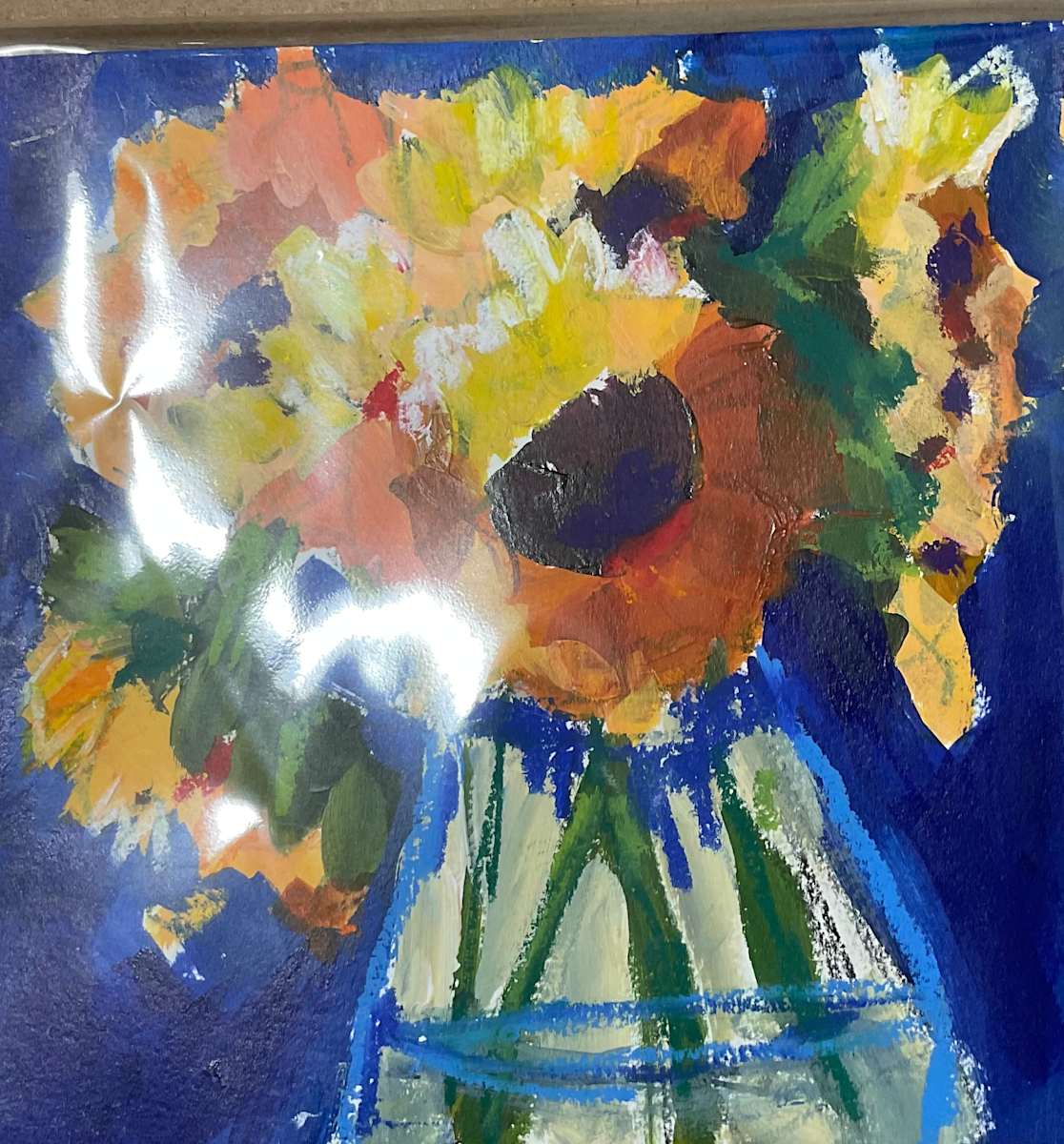 sunflower study 2 by Beth Murray, Image 2.