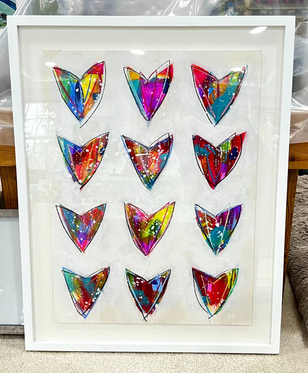 Happy Hearts 0201 by Beth Murray, Image 1.