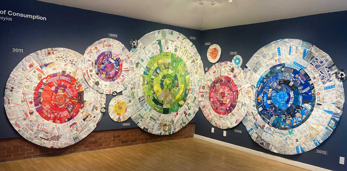 Induced Demand by Kalliopi Monoyios  Image: August 2024 installation at Carbondale Arts' Launchpad Gallery in Carbondale, CO