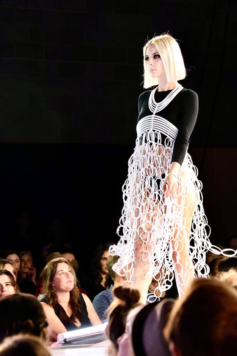 Teflon Chains Dress by Kalliopi Monoyios  Image: Image © Amy Mac (@amac.0)