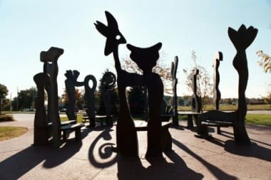 Reading Garden by Catherine Ferguson 