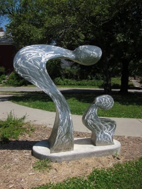 Mother and Child by Albert Rhea 