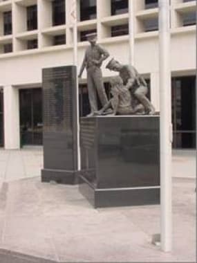 Omaha Police Memorial by John Lajba 