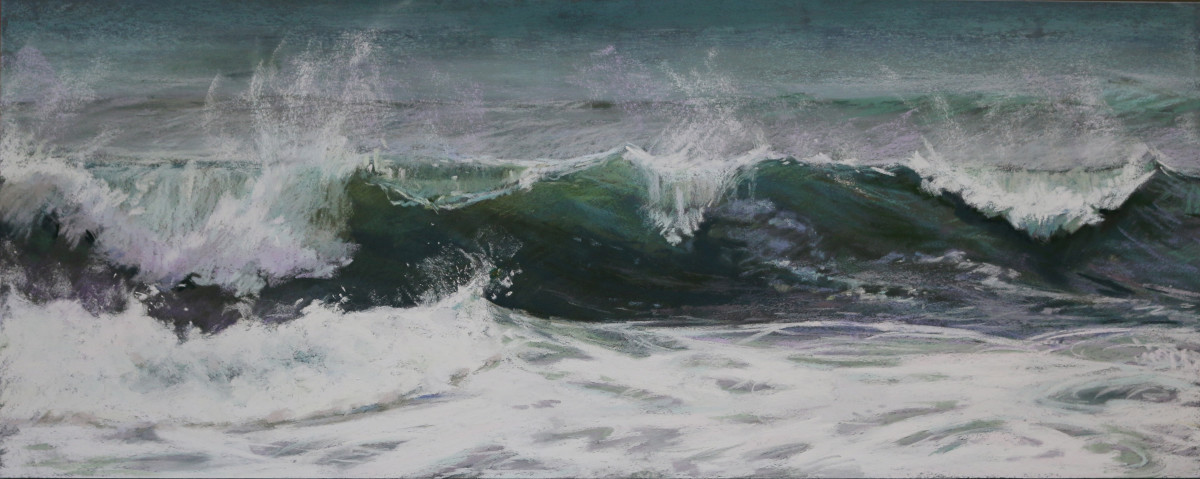 Angry Ocean by Lisa Gleim 