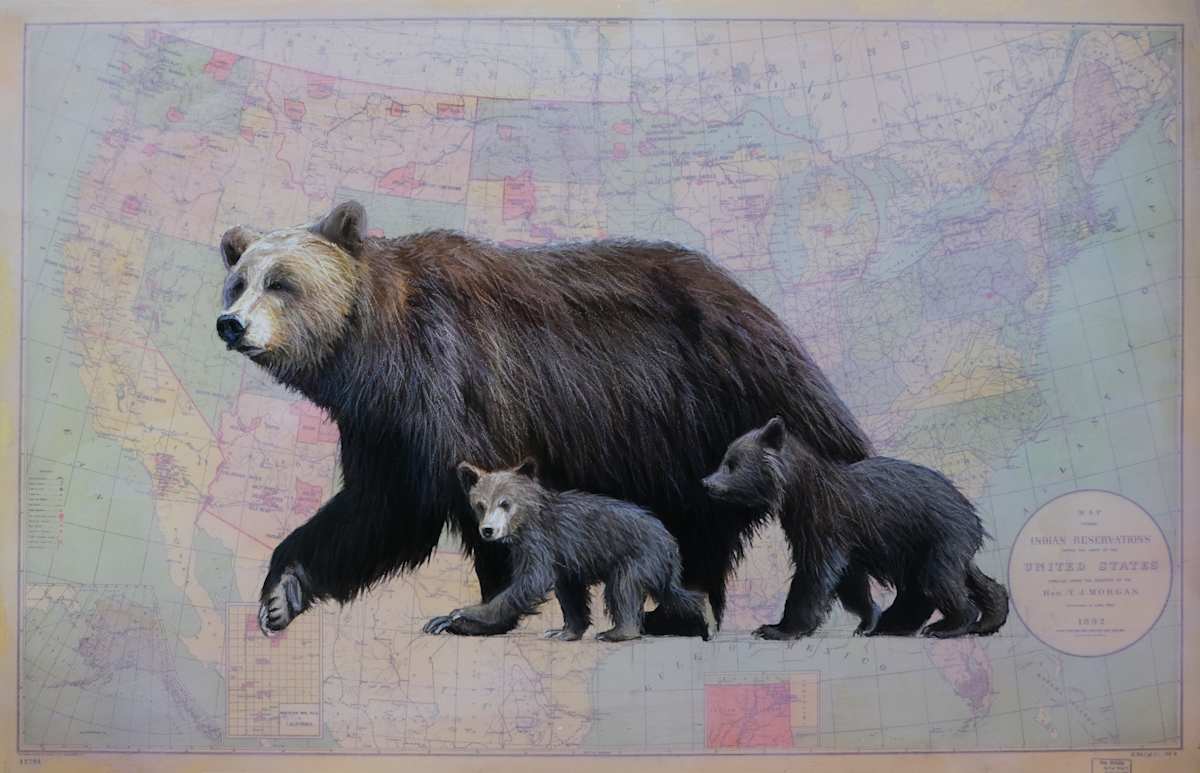 Faithful Mother Bear by Lisa Gleim 