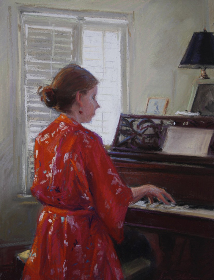The Red Kimono by Lisa Gleim 